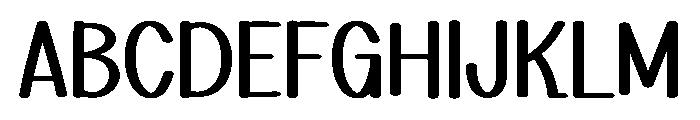 Notique Font UPPERCASE