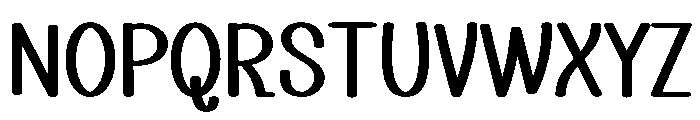 Notique Font UPPERCASE
