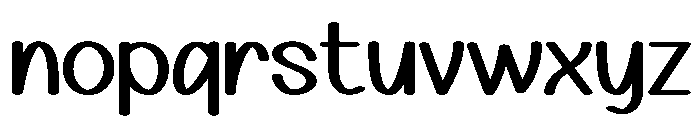 Notique Font LOWERCASE