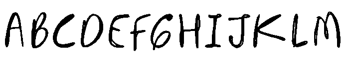 Nottalie Font UPPERCASE