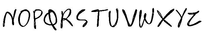 Nottalie Font UPPERCASE