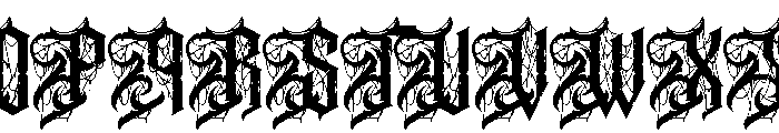 Notyrr Font UPPERCASE
