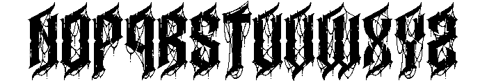 Notyrr Font LOWERCASE