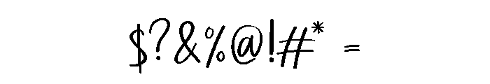 Nougat Dreams Font OTHER CHARS