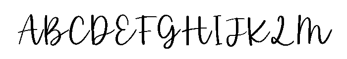 Nougat Dreams Font UPPERCASE