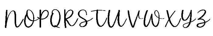 Nougat Dreams Font UPPERCASE