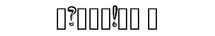 Nouveau Deco Outline By Regular Font OTHER CHARS