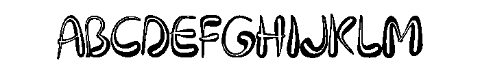 Nouveau Deco Outline By Regular FONT