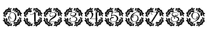 Nouveau Monogram Font OTHER CHARS