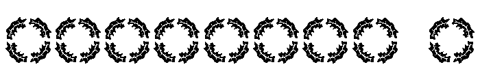 Nouveau Monogram Font OTHER CHARS