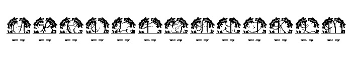 Nouveau Split Monogram FONT