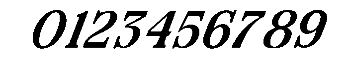 Nova Agency Italic Font OTHER CHARS