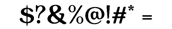 Nova Agency Regular Font OTHER CHARS