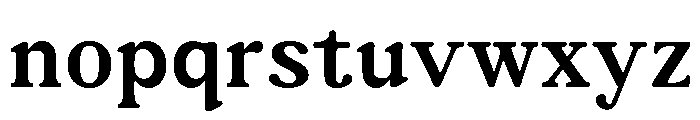 Nova Agency Regular Font LOWERCASE