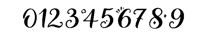Nova_Countdown Font OTHER CHARS