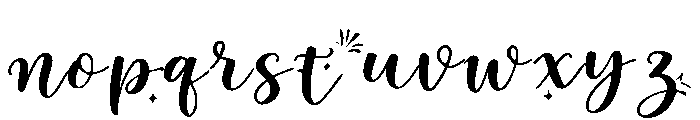 Nova_Countdown Font LOWERCASE