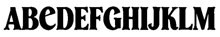 Nova Crest Font UPPERCASE