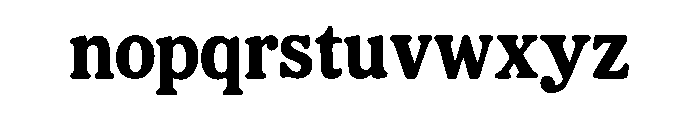 Nova Glow Regular Font LOWERCASE