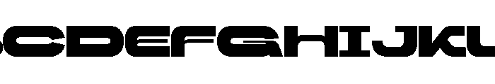 Nova Moir Black Black Font UPPERCASE