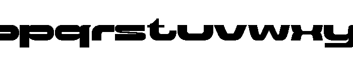 Nova Moir Black Black Font LOWERCASE