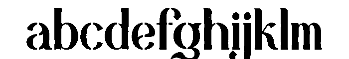 Nova Stencil FONT
