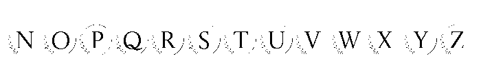 Nova Wreath Font UPPERCASE