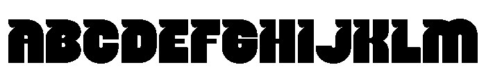 Novaret Black Font UPPERCASE