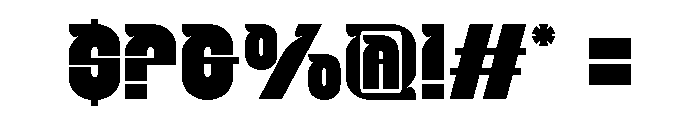 Novaret Bold Font OTHER CHARS