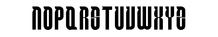 Novaret Thin Font LOWERCASE
