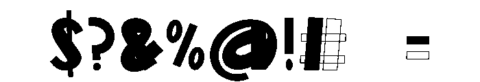 Novel Font OTHER CHARS