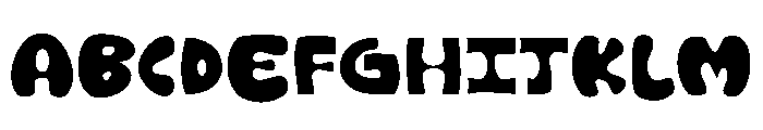 Novel Font UPPERCASE