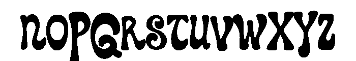 Novelle Flora Font UPPERCASE