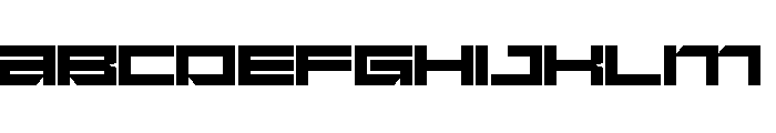 Noven Regular Font UPPERCASE
