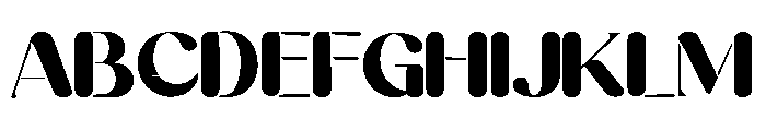 Novera Sans Regular Font UPPERCASE