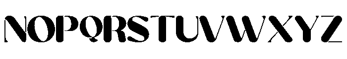 Novera Sans Regular Font UPPERCASE