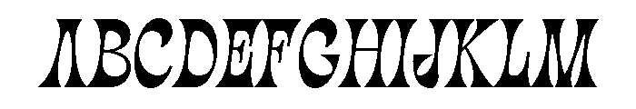 Nower-Regular Font UPPERCASE