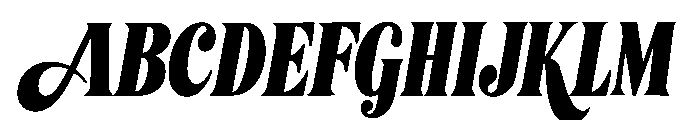 Noxvane Font UPPERCASE