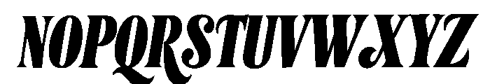 Noxvane Font UPPERCASE