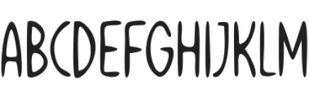 NODHESTROYER Regular otf (400) Font UPPERCASE