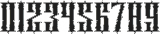 NOIR HEAVY otf (800) Font OTHER CHARS