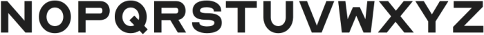 NORD Bold otf (700) Font UPPERCASE