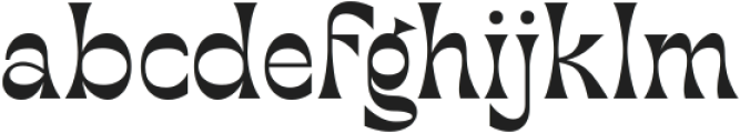 NORWAY Regular ttf (400) Font LOWERCASE