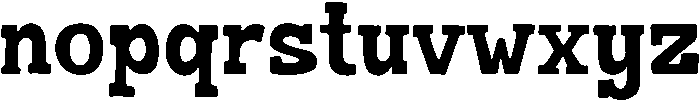 NOTION Regular otf (400) Font LOWERCASE