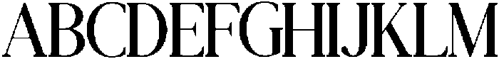 NOTREALITY-Regular otf (400) Font UPPERCASE