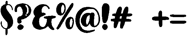 NOVEMBER Regular otf (400) Font OTHER CHARS