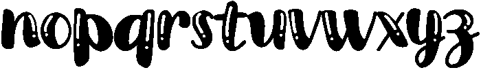NOVEMBER Regular otf (400) Font LOWERCASE