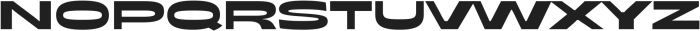 NoMo Sans Expanded otf (400) Font UPPERCASE