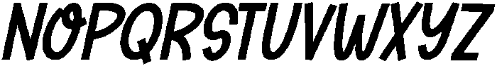 Noah Notes Italic otf (400) Font LOWERCASE
