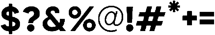 Noar-Bold otf (700) Font OTHER CHARS