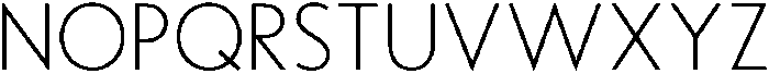 Noar ExtraLight otf (200) Font UPPERCASE